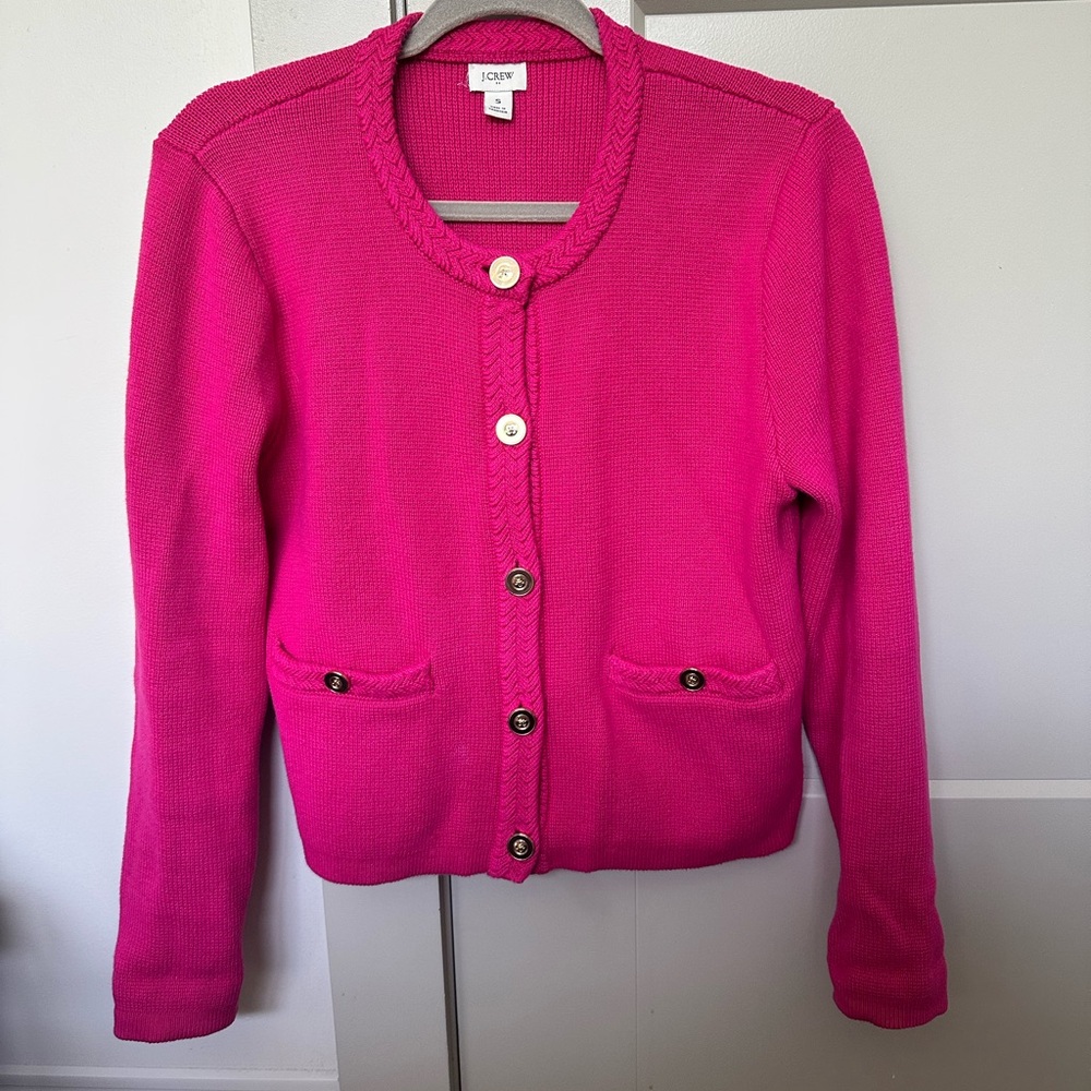 J. Crew Pink Lady Jacket